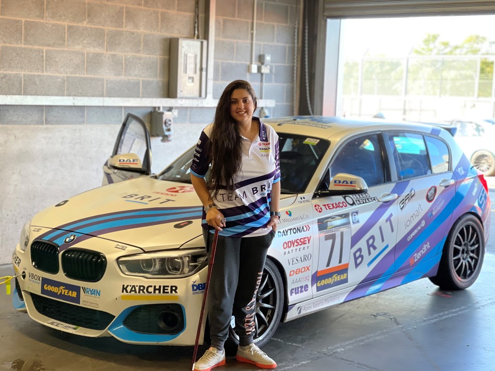 Woman from Northamptonshire sets her sights on the race track with Team BRIT